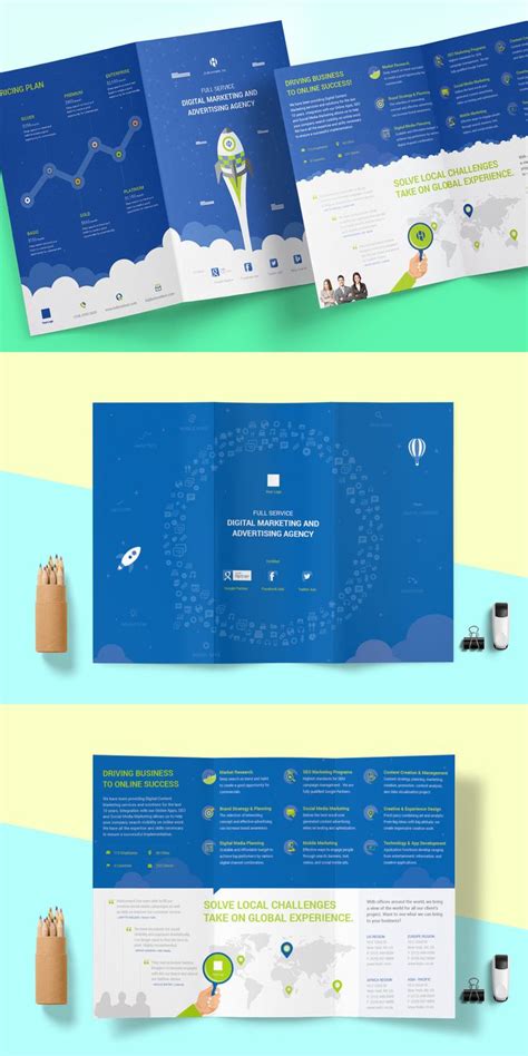 Digital Marketing And Advertising Agency Brochure By Afahmy On Envato