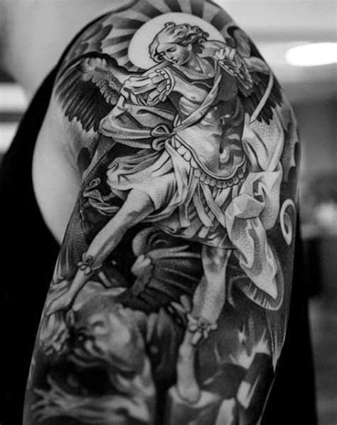 100 Guardian Angel Tattoos For Men Spiritual Ink Designs