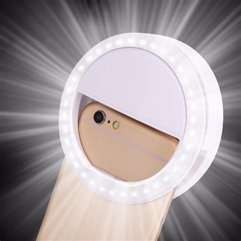 36 Led Selfie Licht Telefoon Flash Vullen Licht Led Camera Clip On