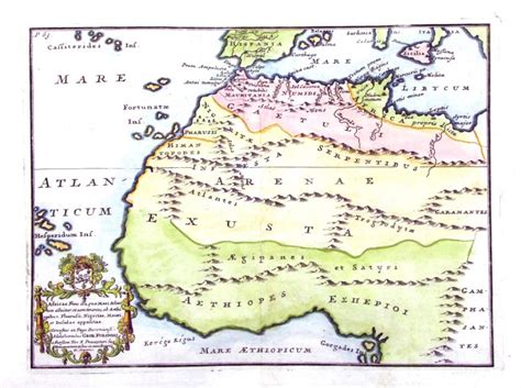 Antique Maps Of North Africa