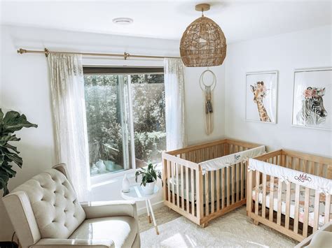 Our Twin Nursery Reveal Momma Mills Blog
