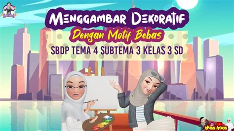 Gambar 3 dimensi anak sd munculnya photo 3 dimensi di medsos maka kita para pemakai medsos semakin senang dengan kreatifitasnya merancang foto 3d yang sangat merefres setia pengguna medsos yang lagi bosan. GAMBAR DEKORATIF KELAS 3 SD || SBDP TEMA 4 SUBTEMA 3 - YouTube