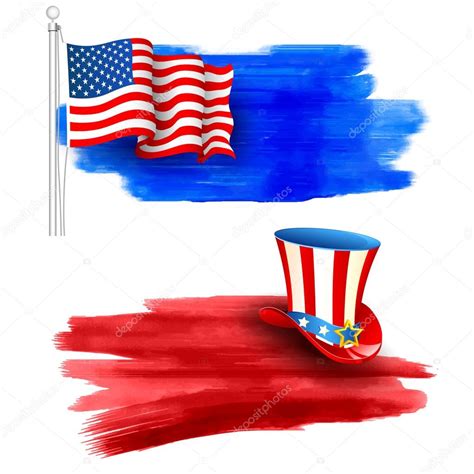 Fourth Of July Happy Independence Day America Stock Vector By Vectomart