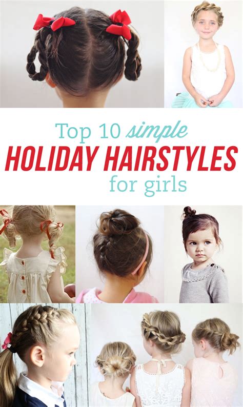 Simple Holiday Hairstyles For Girls Our Favorite Curlers