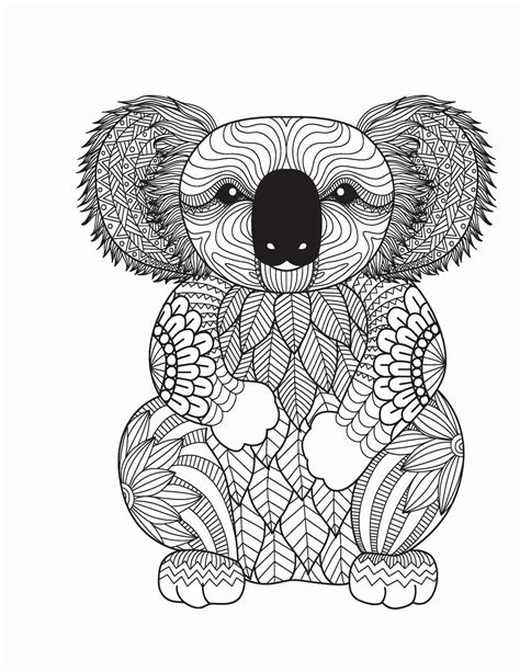 Geometric Coloring Pages Animals Thiva Hellas
