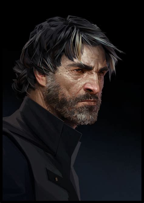 The Concept Art Behind Dishonored 2s Menacing Characters Character