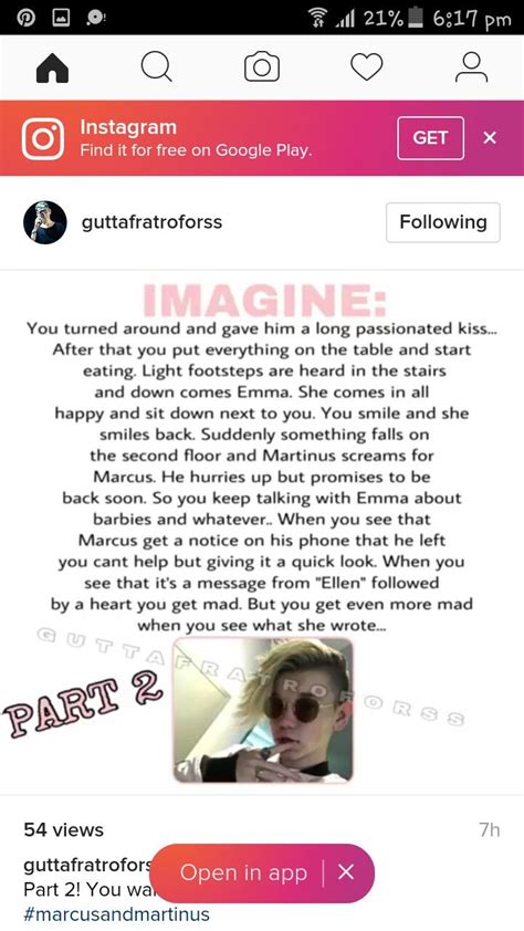 Pin By Χρύσα Κοτσιφου On Marcus And Martinus Boyfriend Imagines