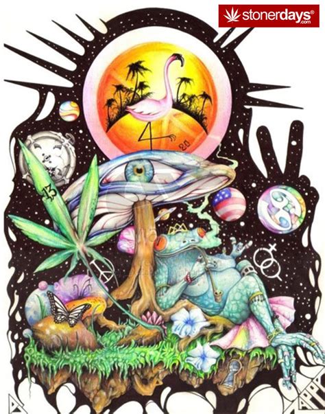 Well you're in luck, because here they come. Faded Ideas - Stoner Art - Stoner Pictures - Marijuana Lovers