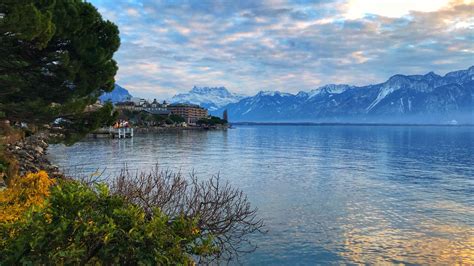 Montreux Lake Switzerland Wallpapers Wallpaper Cave