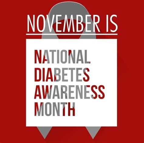 November Is Diabetes Awareness Month