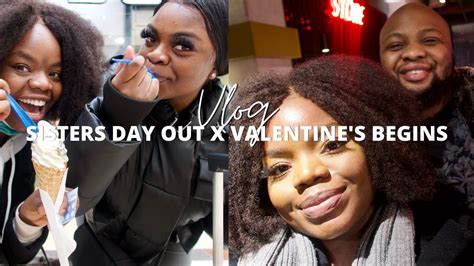 Vlog Sisters Day Out Homeware Shopping Valentines Begins Being