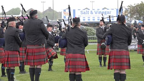 Ayr Pipe Band Society Competing In Grade 3b Finals At 2022 British Pipe