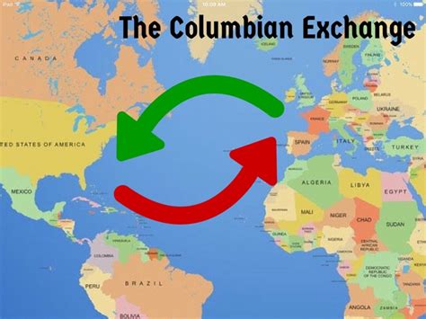The Columbian Exchange Maps For Whap