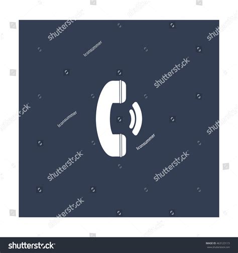 Phone Call Icon Stock Vector Royalty Free 463123115 Shutterstock