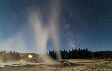 Night Sky Time Lapse Video From Yellowstone Dinosaur Nm And Devils