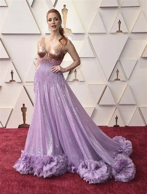 Las Mejor Vestidas De Los Oscar 2022 Los Looks Y Vestidos De Las
