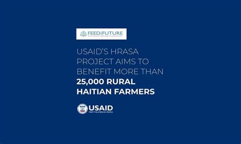 Official Launch Of Usaid’s Haiti Resilience And Agriculture Sector Advancement Project U S