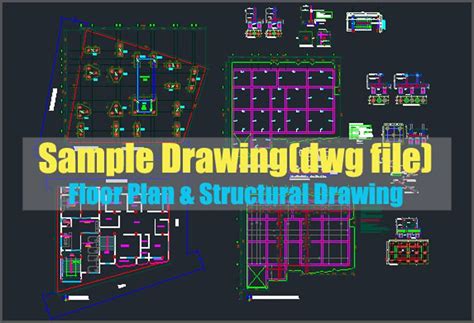 Structural Details Dwg Autocad Drawing Download