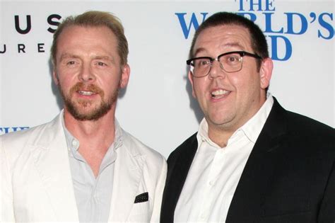 Nick Frost Knew About Simon Peggs Alcoholism