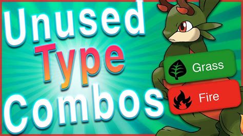Top 5 Unused Pokémon Type Combinations Youtube