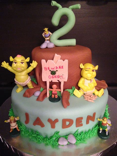 Shrek Birthday Cake Baby Birthday Cakes Baby First Birthday Birthday