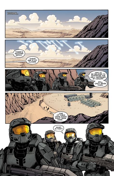 Read Online Halo Escalation Comic Issue 9