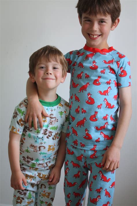 Nicole At Home Kcw Woodland Creature Pjs For Both Boys