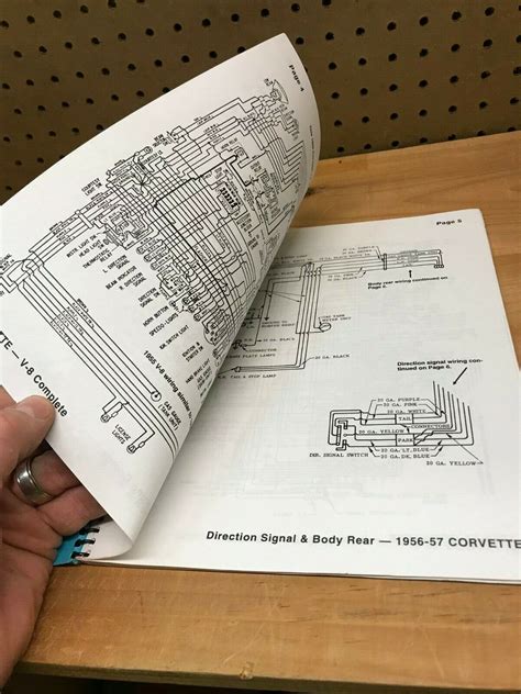 1953 1972 Corvette Electrical Wiring Diagrams 2000 Ncrs Ebay
