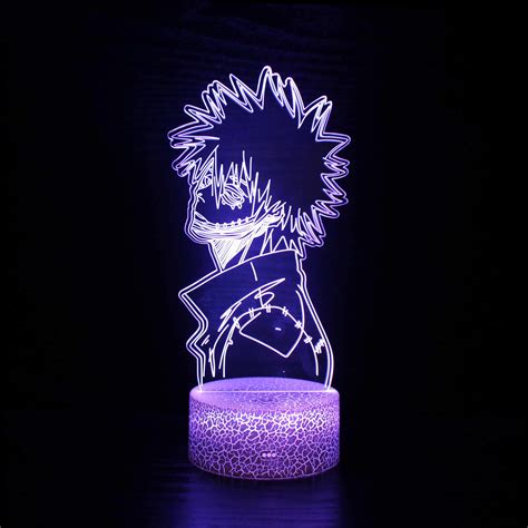 Lighting Night Lights Bakugo 3d Led Desk Lamp Acrylic Night Light Toya