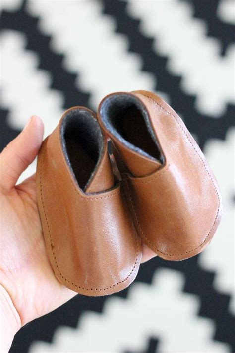 wonderful diy adorable baby leather shoes