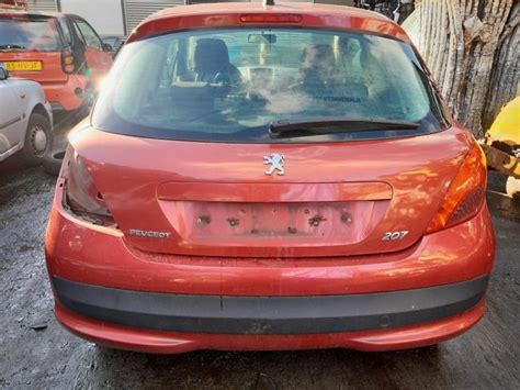 Peugeot 207207 14 Salvage Vehicle 2007 Red