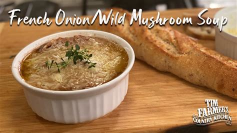 French Onionwild Mushroom Soup Recipe Youtube