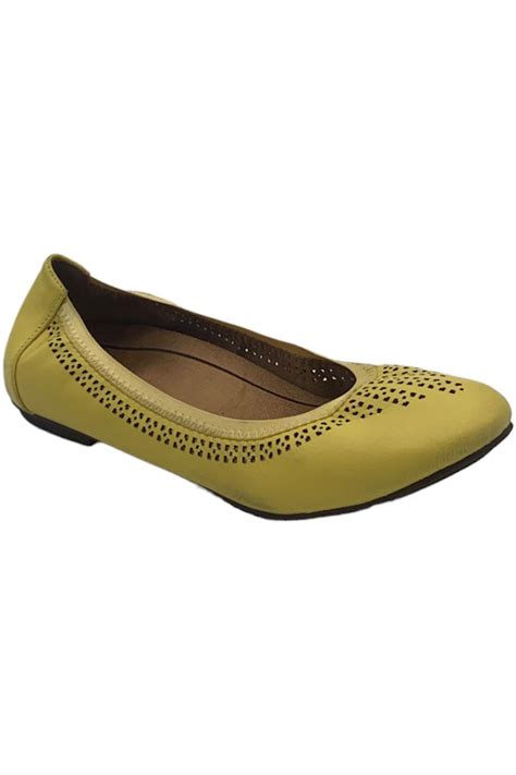 Vionic Perforated Leather Ballet Flats Whisper Sun Ebay