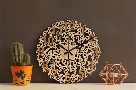 Unique Wall Clocks Modern Wall Clock Decorative Clocks Etsy
