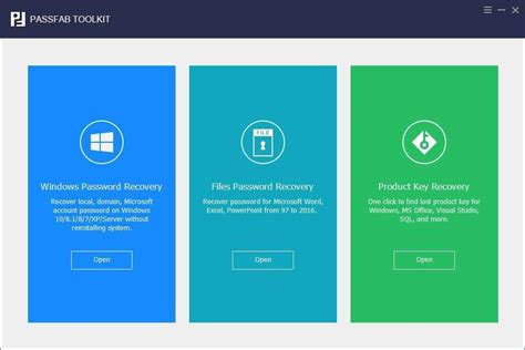 Official Passfab Toolkit Recover Windows Office Password And
