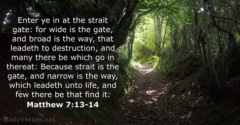 The Road Is Narrow Bible