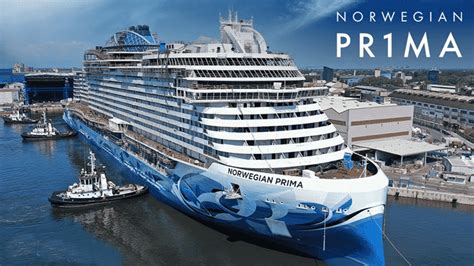 Watch Ncls First Prima Class Cruise Ship Norwegian Prima Floats Out