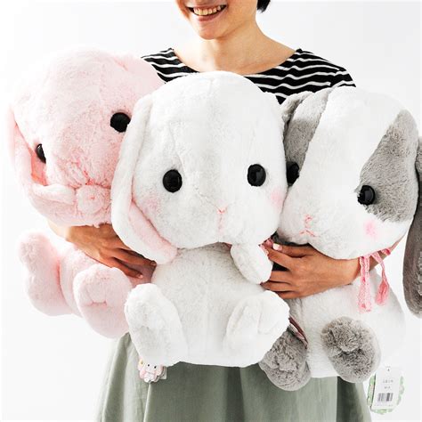 Pote Usa Loppy Girly Rabbit Plush Collection Big Amuse Tokyo Otaku