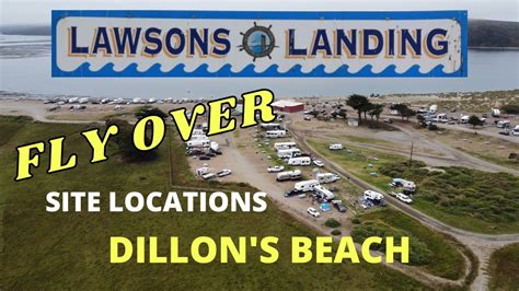 Fly Over Lawsons Landing Dillons Beach See Where Everything Is