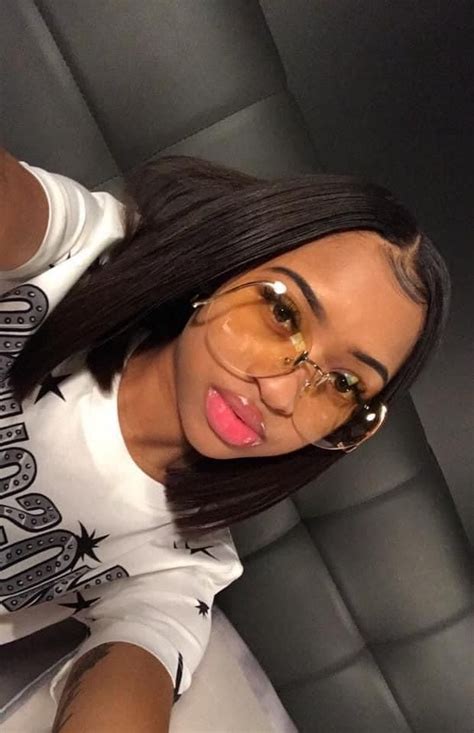 Black Women Hairstyles Pretty Hairstyles Lil Durk Juicy Lips Brow Gel Instagram Influencer
