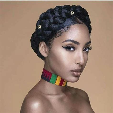 Here are some great looks that can be achieved with braids. 5 Natural Hairstyles Perfect For Work - TGIN
