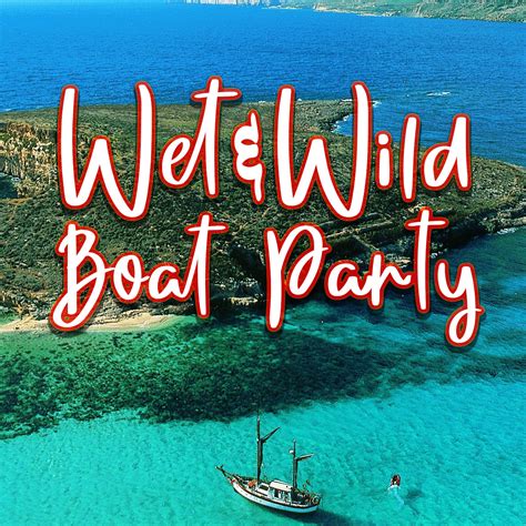 Wet And Wild Boat Party