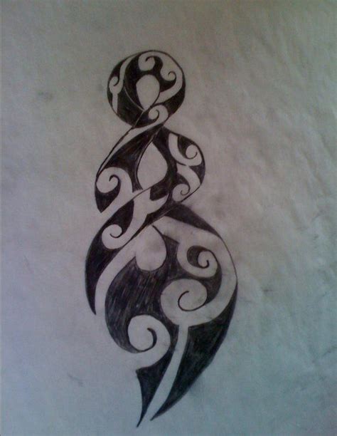 Maori Double Twist Pikorua Art Tattoo Maori Ta Moko Tattoos Koru