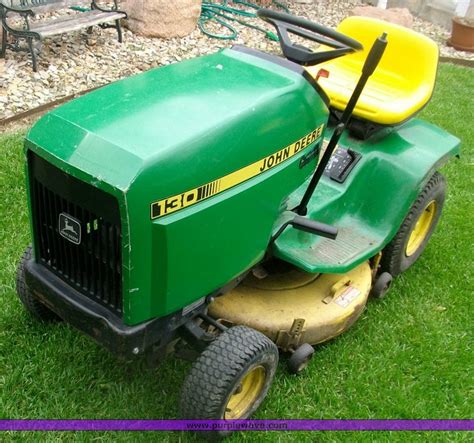 John Deere 130 Lawn Mower In Wamego Ks Item 1258 Sold Purple Wave