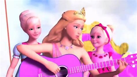Will the princess and the pop star learn to appreciate the power of uniqueness? Barbie The Princess and The Popstar - Look How High We Can ...