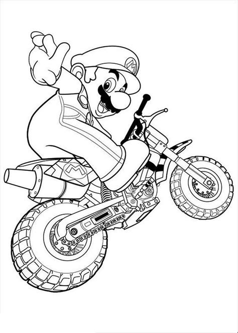900x699 mario brothers coloring page. Mario Kart Coloring Pages - Best Coloring Pages For Kids