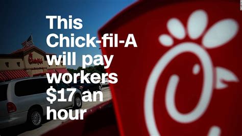 This Chick Fil A Will Pay Workers 17 An Hour Video Business News