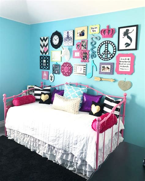 Girls Room Gallery Wall Colorful Girls Room Decor You Have To See