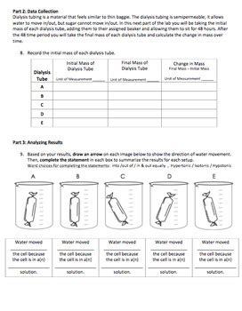 Bacterial identification lab worksheet student. Dialysis Virtual Lab, Biology, Worksheet / Lab 9 Part Ii Homework Assignment For Online Students ...