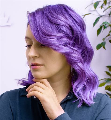 18 Violet Hair Color Ideas To Emphasize Your Individuality